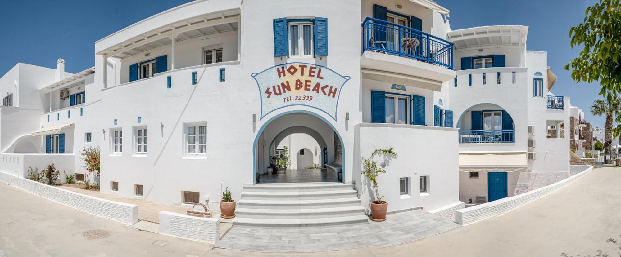 Sun Beach Hotel Naxos City Εξωτερικό φωτογραφία